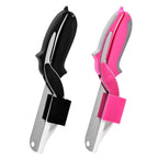 2-in-1 Cutting Board Scissors — the two arms opened wide