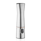 Electric Salt & Pepper Grinder — front view on white