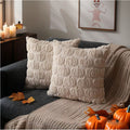 Plush Pumpkin Cushion Covers — Beige Pumpkin