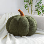 Teddy Pumpkin Pillow — Olive